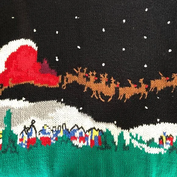 Ugly Christmas Sweater - Size M - Picture 2 of 6